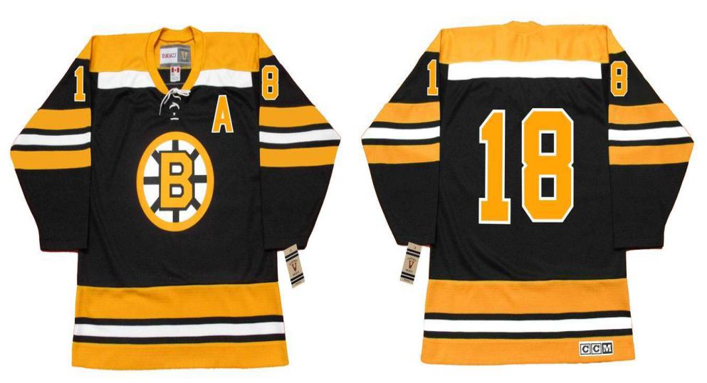 2019 Men Boston Bruins #18 Westfall Black CCM NHL jerseys